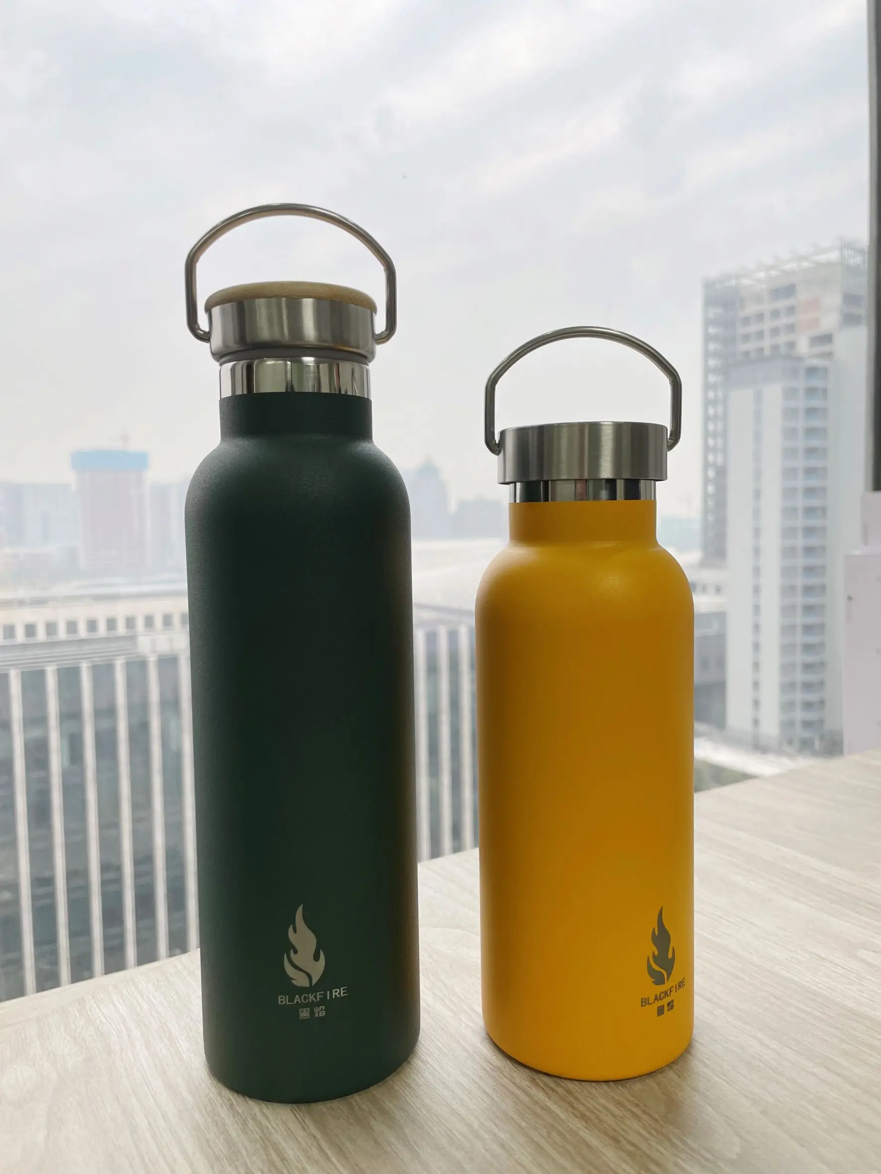 500ml 600ml 750ml Variety Capacity Vacuum Flask Lid Handle Water Coffee