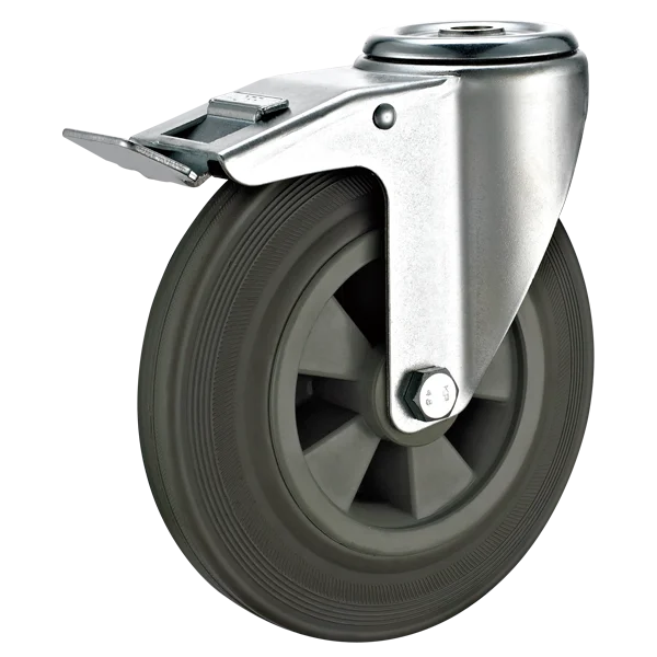 Сверхмощный пластиковый сердечник Резиновые Шины промышленные колесные