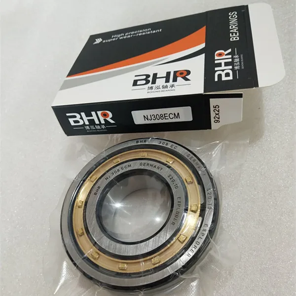 High Stability Single Row Cylindrical Roller Bearing NJ 222 ECM NJ222EM Heavy Duty Roller Bearing NJ222