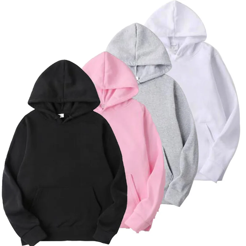 In Stock Droshipping Street Wear Custom Sweatshirt With Hood Unisex Custom Blank Hoodies
