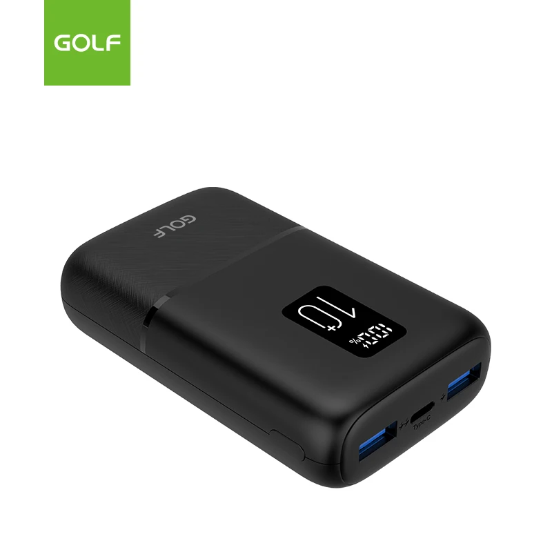 Power Bank Type C PD Fast Charging Trending Hot Products Customized LCD Digital Dual USB Mini Power Bank 10000mah for Phone