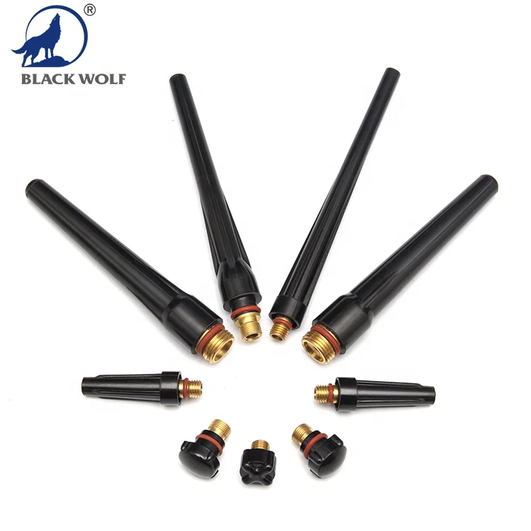 BLACK WOLF Argon Arc Tig Welding Torch 57Y02 57Y04 Long Back Cap Short Back Cap