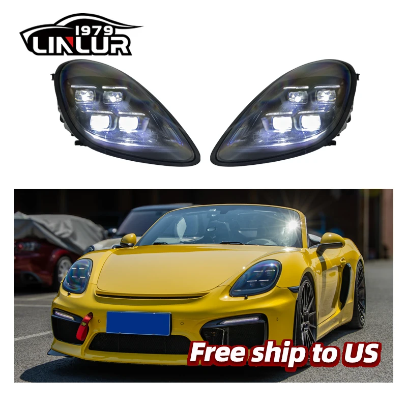 1979 2013 2014 2015 Car Head Lamp 981 Headlight Upgrade To 2025 Pdls Style LED Headlights