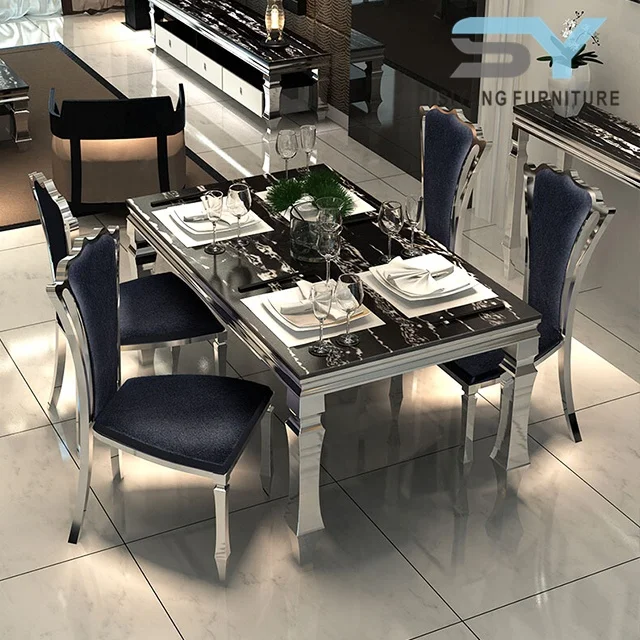 Современные качественные банкетные Свадебные обеденные стулья из нержавеющей стали для праздничных мероприятий