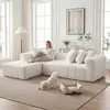 White + Foam+Spring + 4 Seat