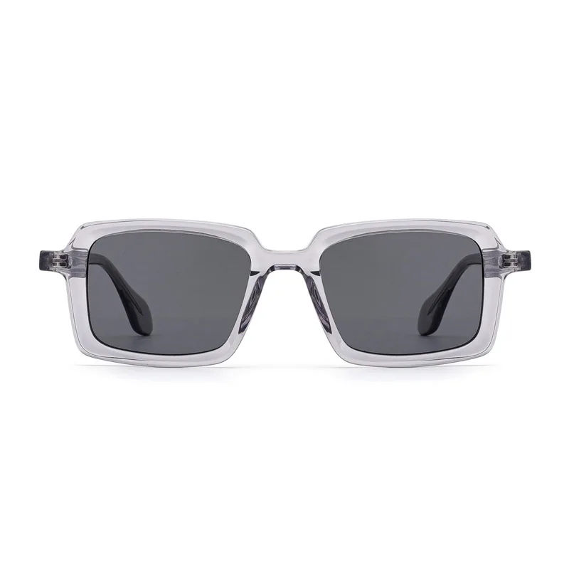 Polarized Logo Retro Glasses China Vintage Wholesale Acetate Fashion Customized Luxury Acetate Small Square Sunglasses