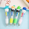 Bullet type 0.7 - cactus small four-color ballpoint pen