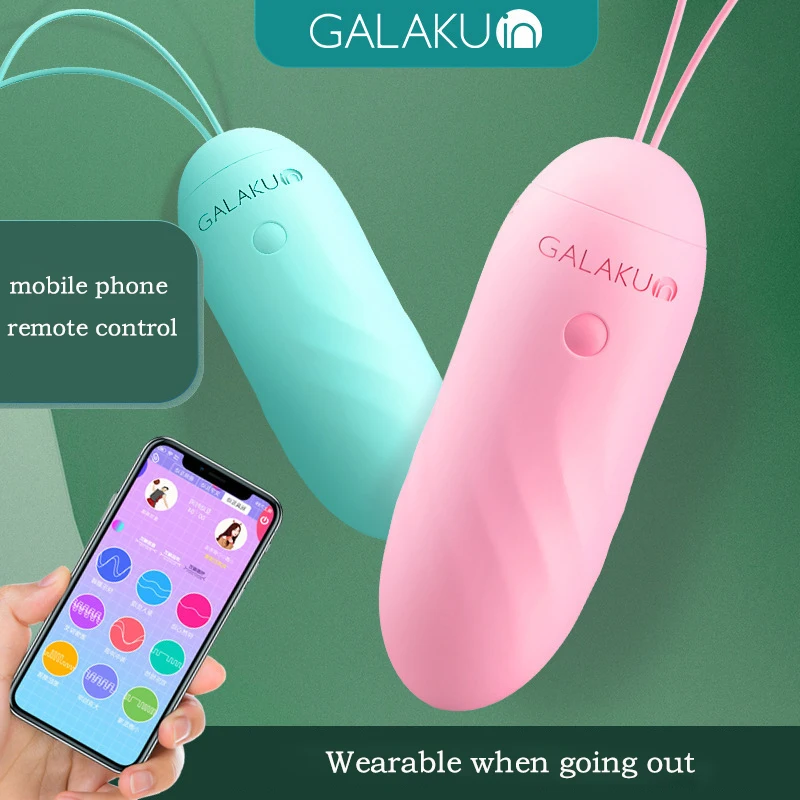 APP Jumping Egg Wireless Remote Control Vibrator Female Adult Products Female Sex Toys