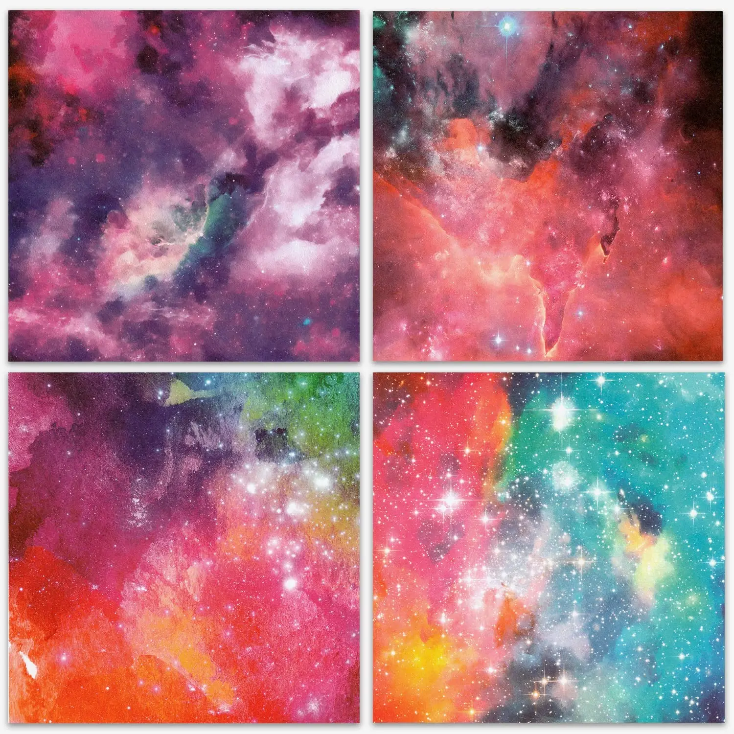 Односторонний Печатный картон с изображением звездного неба 12 дюймов x бумажные принадлежности для изготовления открыток декоративный фон творчества