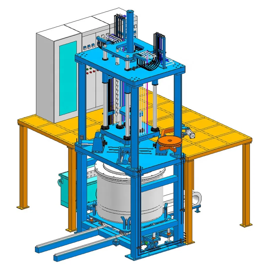 Aluminum Continuous Casting Machine Price Low Pressure Ingot Casting Machine