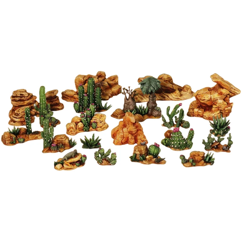 Custom 3D Printed Resin Miniature Decorative Fantasy Scenery Figurine Collectible Ornament
