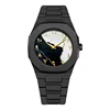 Black White dial+ Gold scale pointer