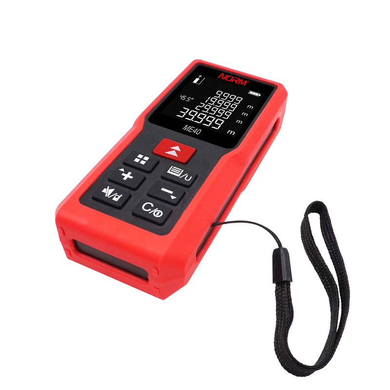 
Лазерный дальномер Norm, цифровой измеритель высотомера, 40 м 