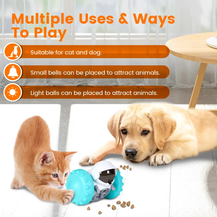 Image showcasing Wholesale Automatic Portable Food Dispenser Durable Puppy Dog Smart ...