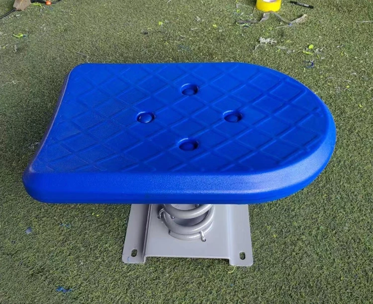 Children's spring seats Outdoor playground equipment plum blossom pile can be customized according to the site design