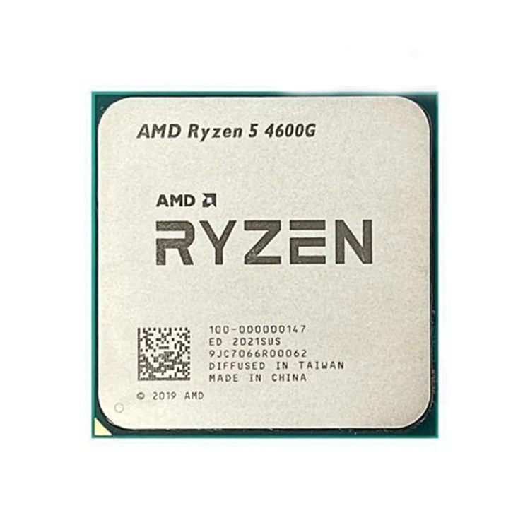 AMD Ryzen 5 4600G 6コア12スレッド AM4 動作品 AMD Ryzen 5 4600Gソケット付き中古プロセッサAM43200MHz周波数6コア