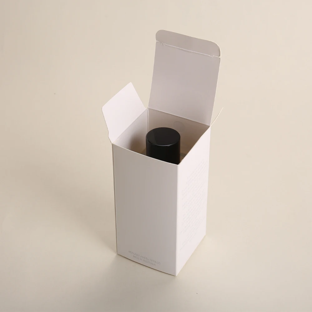 product jinayon custom soft folding perfume packaging matt lamination embossed paper box with hot stamping logo for cosmetics-7