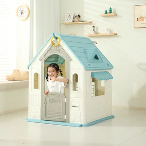 New Trend Multi-Functional Kids Plastic Playhouse Factory Sale Outdoor Playground Play House Indoor Injection Game House