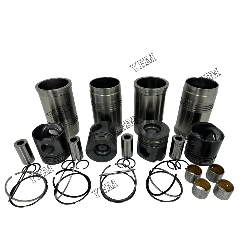 Cylinder Liner Kit for SDEC D4114ZG3B Engine Rebuild Kit 3
