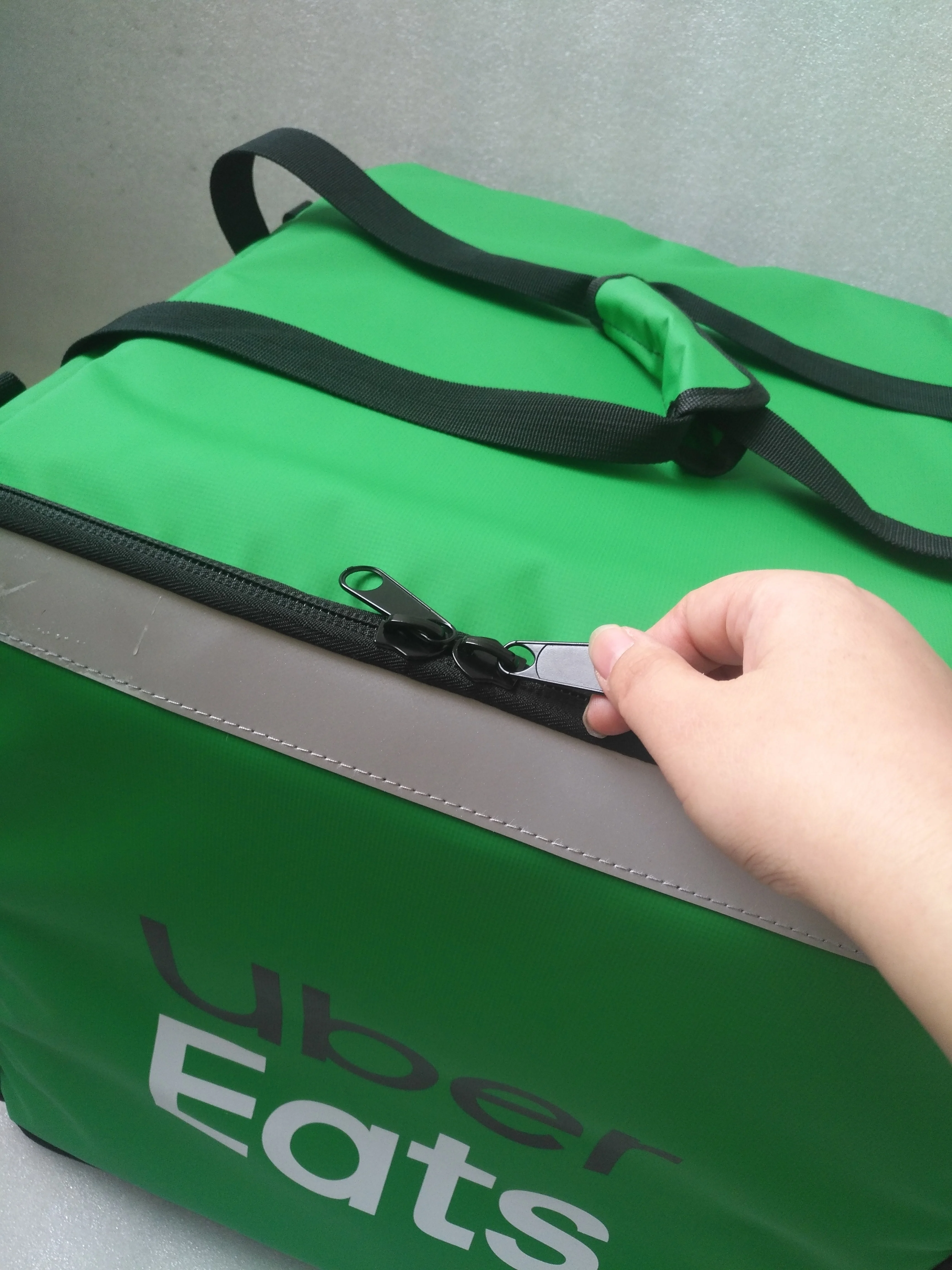 Bolsa de supermercado térmica impermeable grande para motocicleta