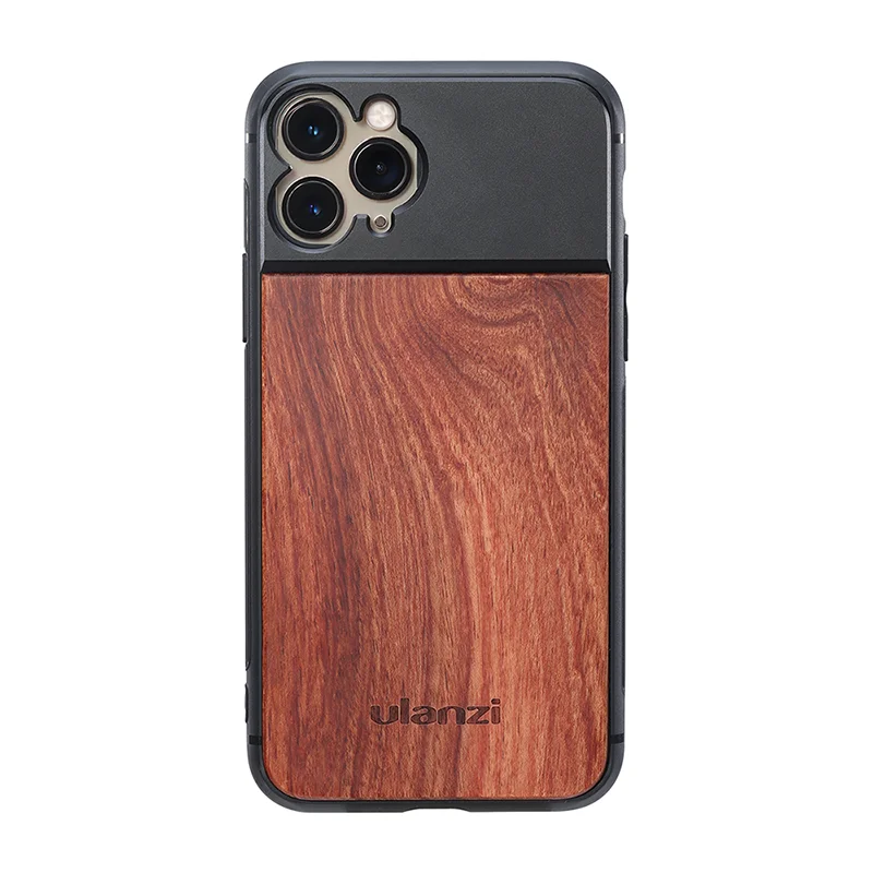 ulanzi wooden cell phone case for iphone 11 pro,wood smartphone