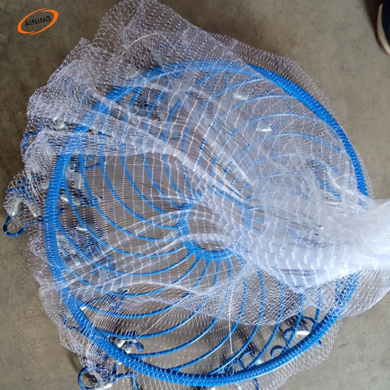 cast net monofilament throw fishing net