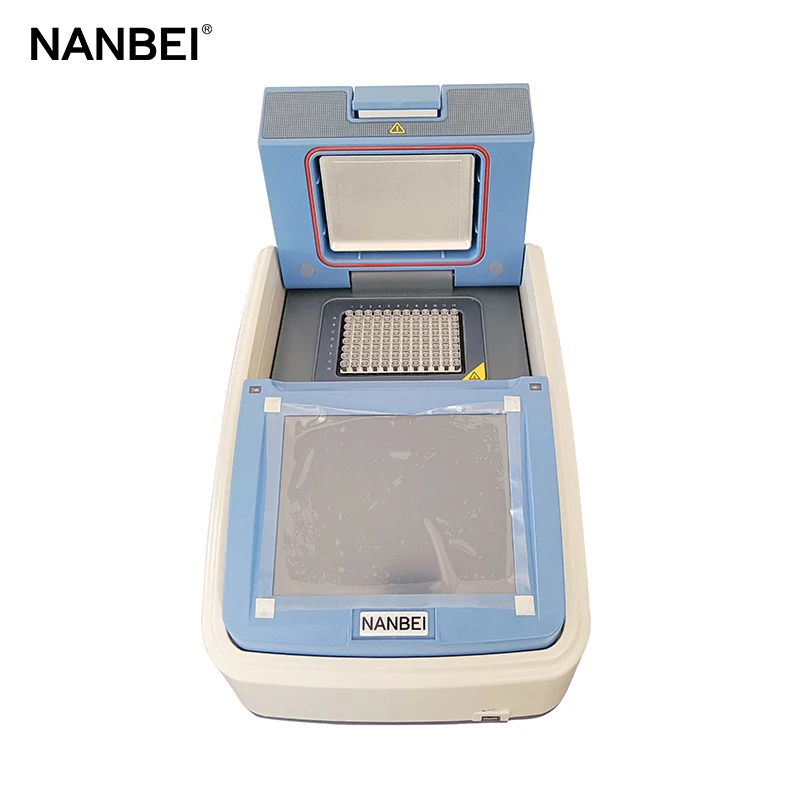 96 Cell RT-PCR Device Dna Extraction Machine Lab Real-time 96well 0.2ml Digital Automatic Thermal Cycler PCR System