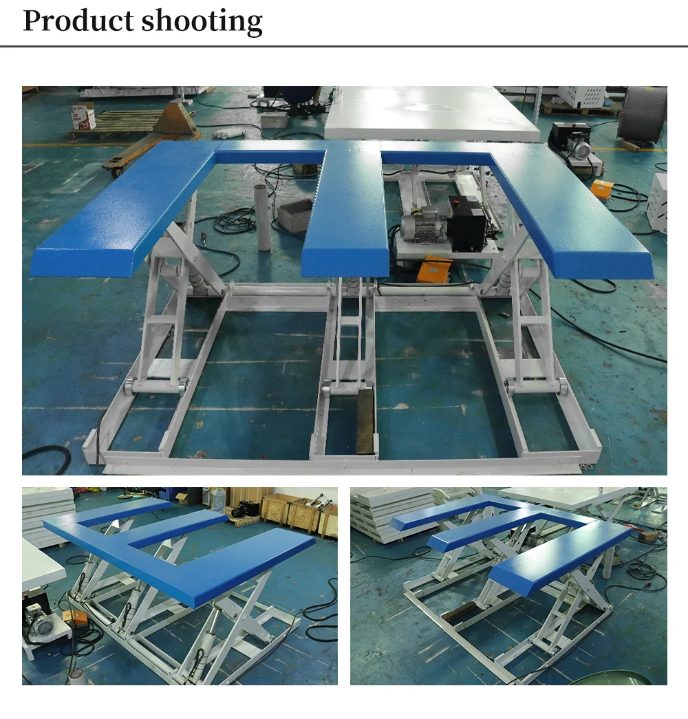 Hongrui One - Click Operation And Easy Loading And Unloading E Shape Lift Table manufacture