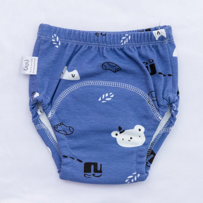 6 Pack Unisex Cotton Reusable Potty Training Underwear Breathable Toddler  Boys And Girls Pee Training Underpants Waterproof Training Pants