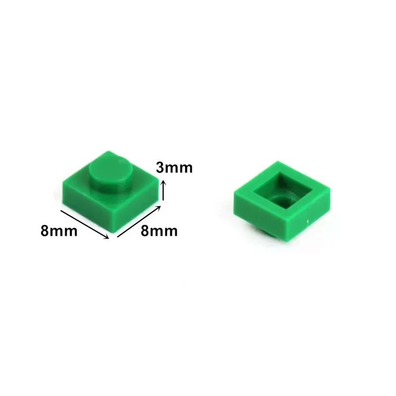 CAYI Plastik 1x1 Block Steine Technik Pixelmalerei Bunte Arten Spielzeug Kompatibler Bauklötze