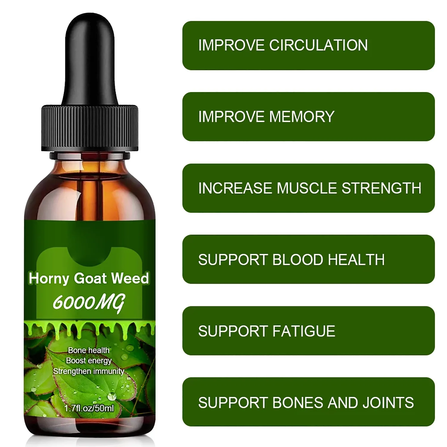 Horny Goat Weed Liquid Drops Wholesale Horny Goat Weed Liquid Oil