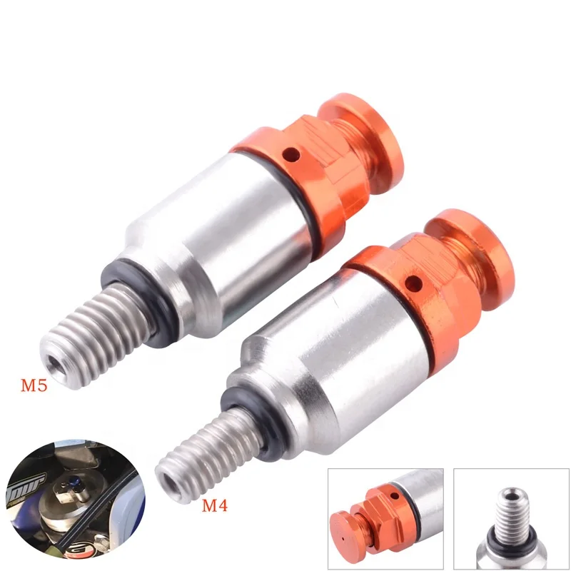 M5 * 0,8 Мотоцикл вилка Bleeder сброс клапан Винт Гонки Спорт