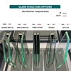 Structure of glass