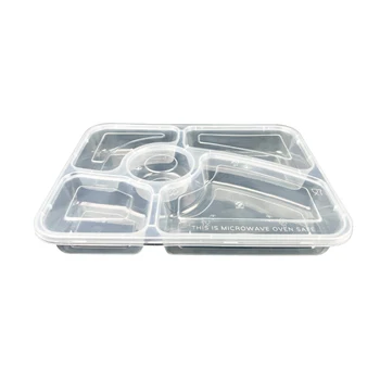 Factory Wholesale Custom Various Sizes  Disposable Meal Food Lunch Box for Restaurant Party or Camping