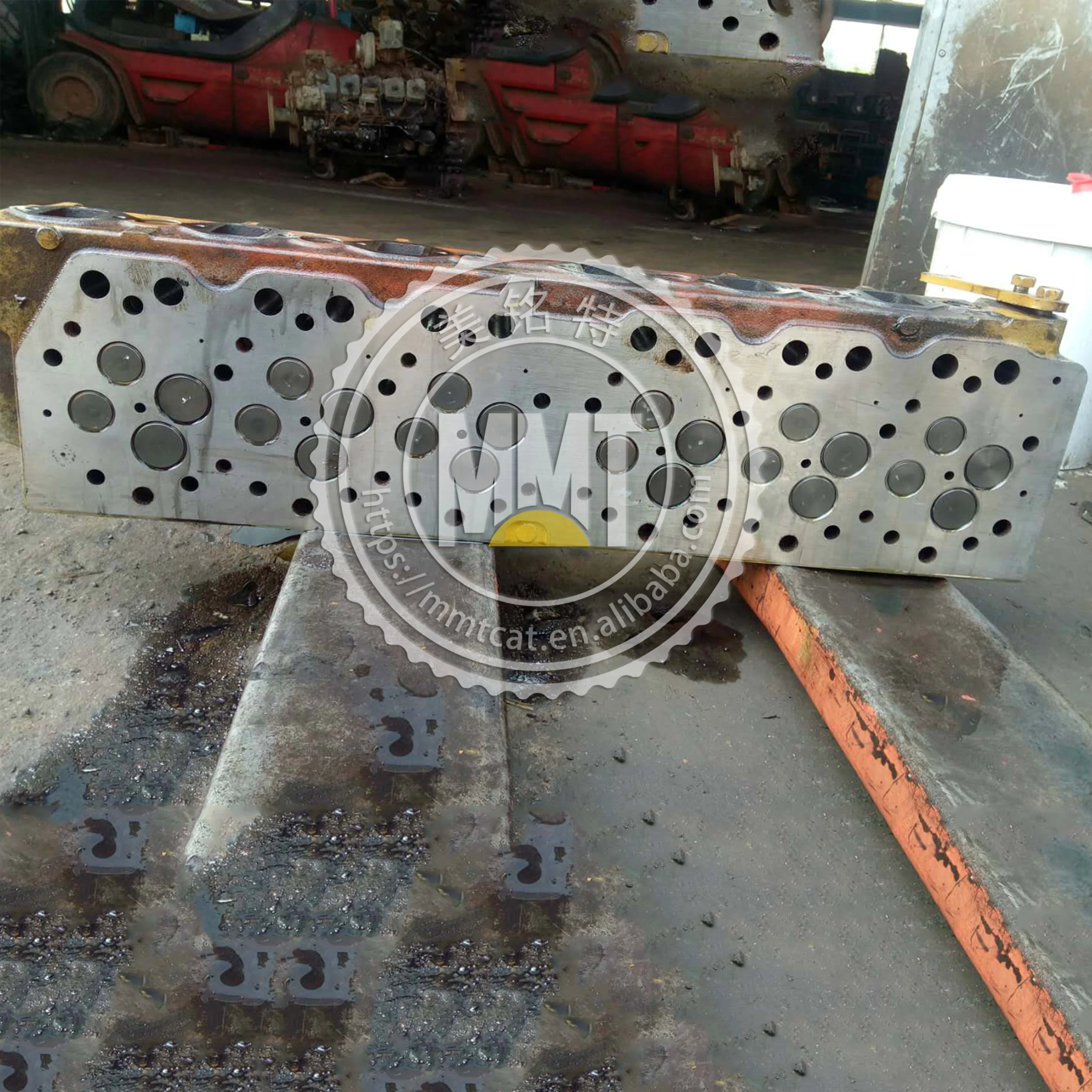 Caterpillar 320D 323D C6.4 Cylinder Head Machine 297-7644