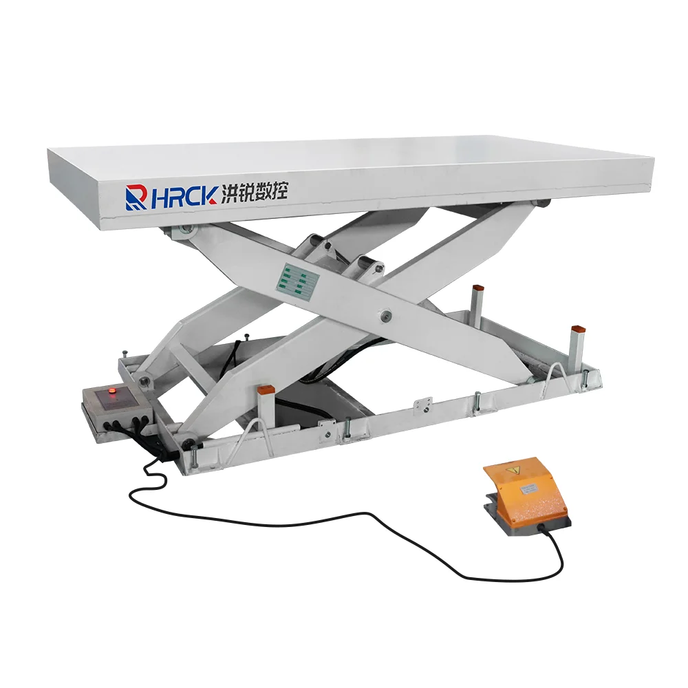 Smooth Lifting Strong Load Capacity 5 Ton Electric Hydraulic Lift Table  for Efficient Wood Panel Handling