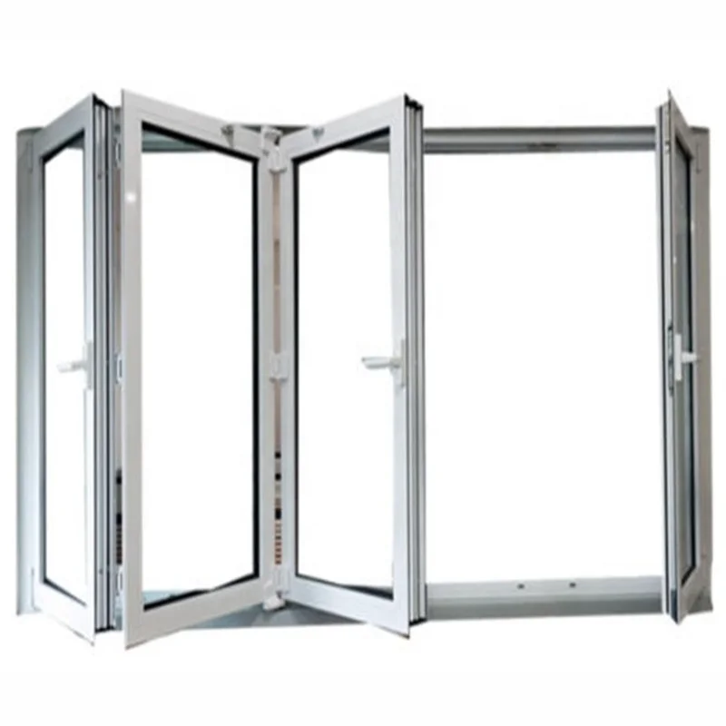 Aluminum Bi Fold windows Accordion Fold windows  Fold Storm windows
