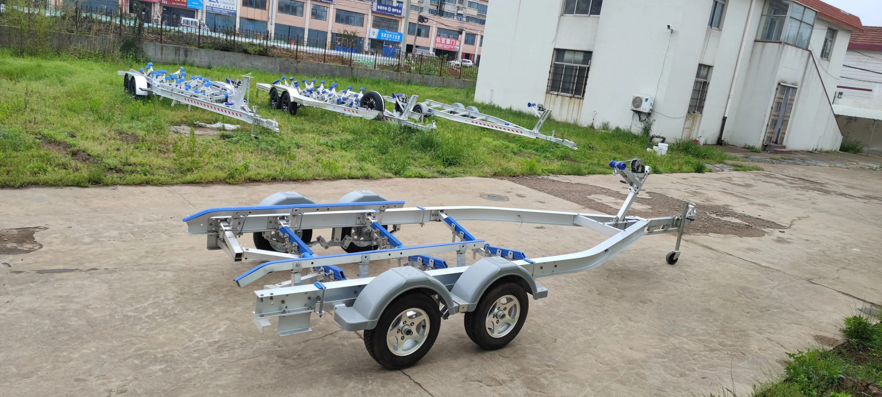 Polyglide Bunks 20ft tandem Axle Poly Bunks Aluminum Boat Trailer| Alibaba.com