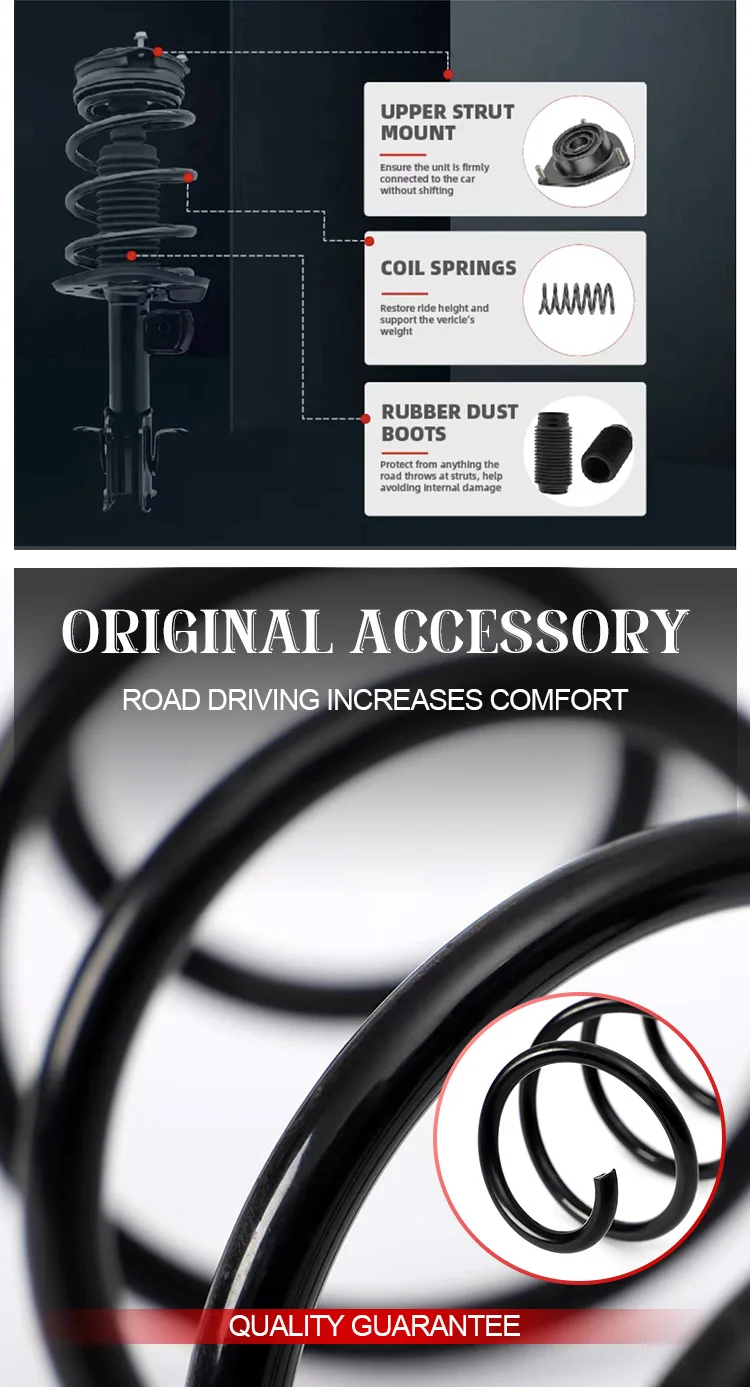 Car Extension Spring Front Custom Cylindrical Compression Helical Extension Spring Car Coil ...