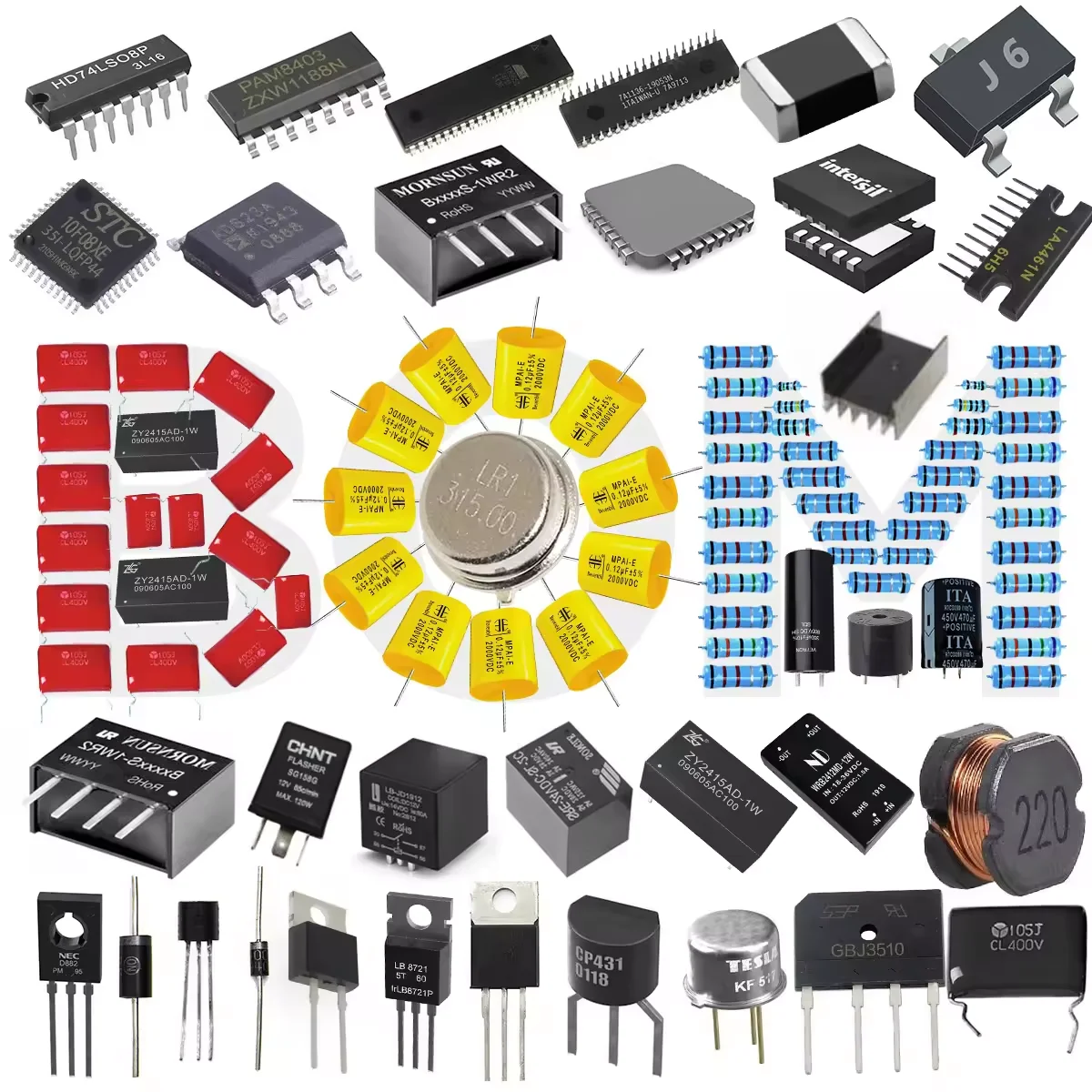 Hyst in Stock Ic Chip Ic EEH-ZE 270UF 20% 35V SMD Aluminum Organic Polymer Capacitors EEH-ZE1V271P Other Ics