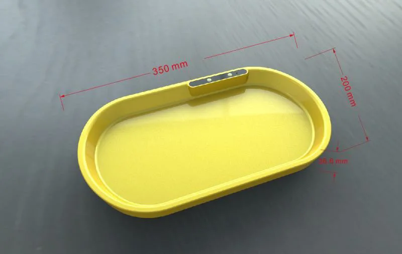 Custom Logo Led Rolling Tray With Speaker Rolling Tray Glowing Light Up