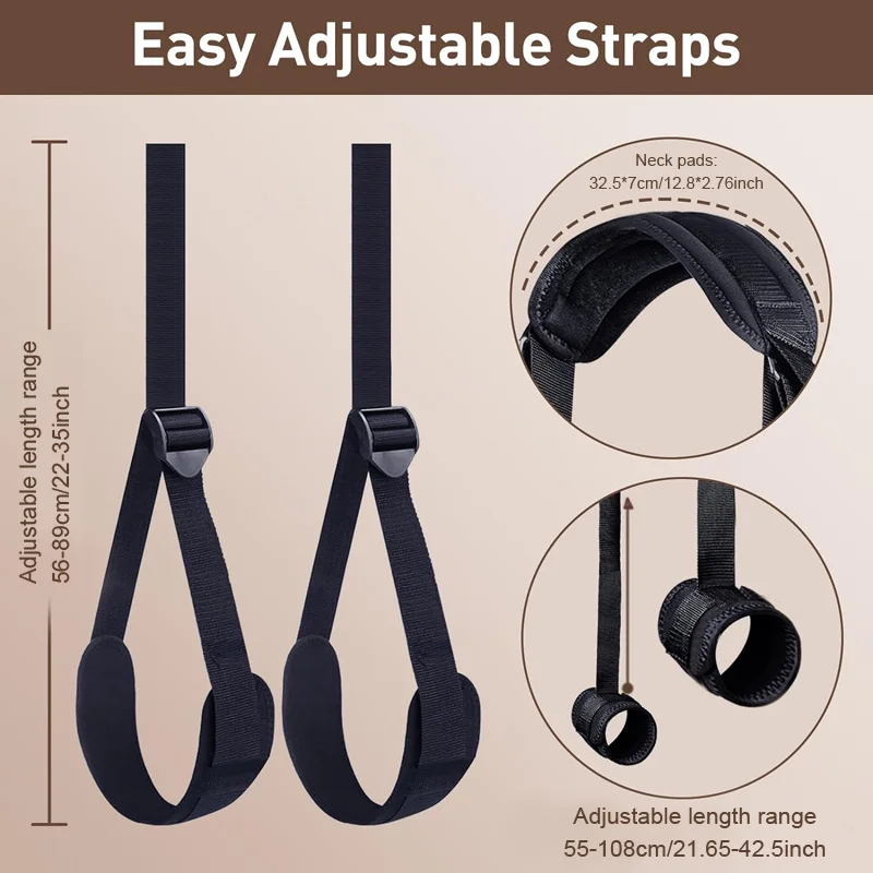 Adjustable SM Constraint Binding for Couples Sexual Intercourse Posture Props Set Binding Strap for Adult Sexual Products Toy