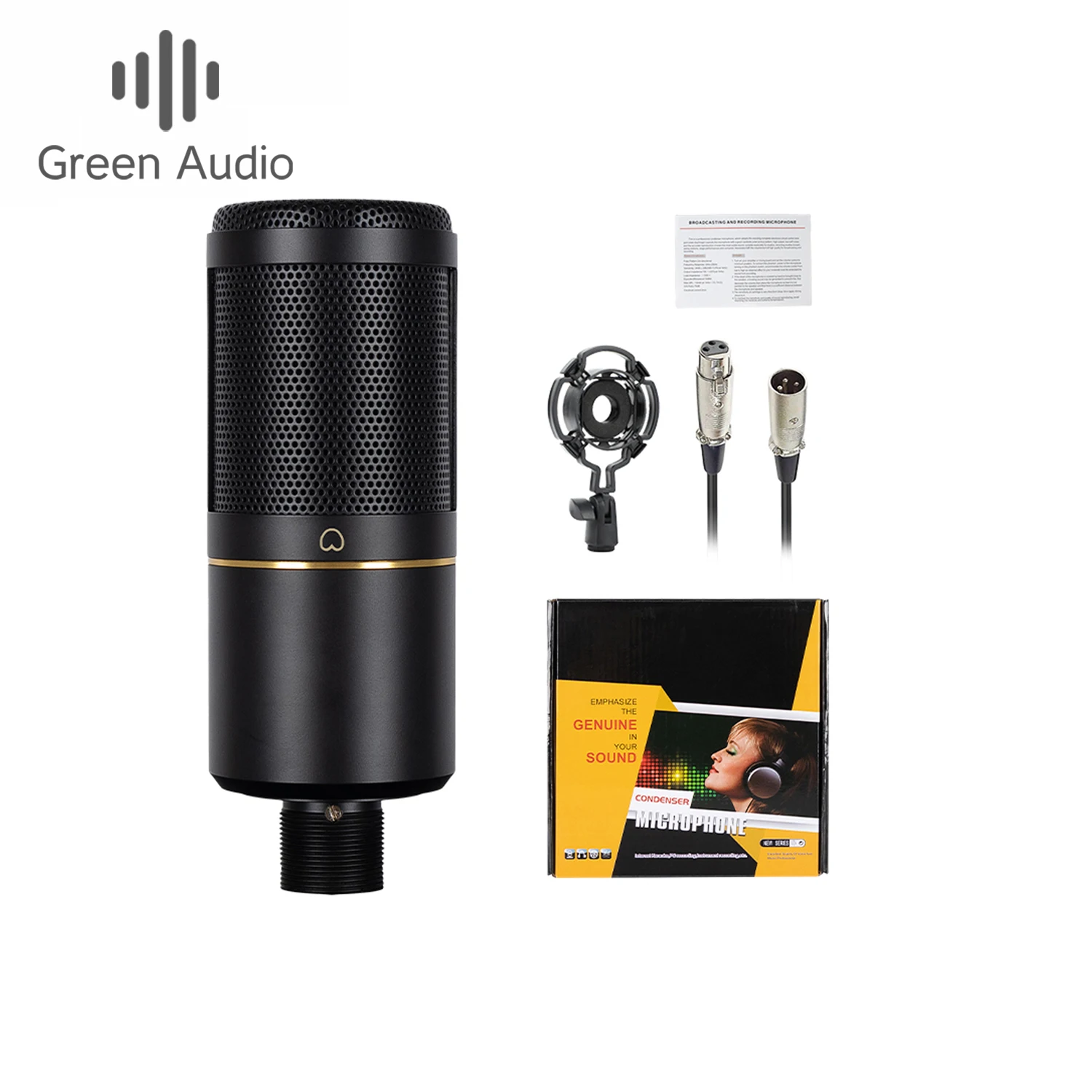 GAM-ZX320 Condenser Microphone Kit for Live Karaoke Recording