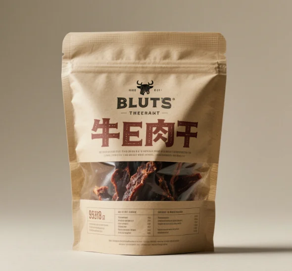 Re Sealable Food Packaging Bag, Nut Dry Frozen Fruit Biscuit Upright Bag Customization