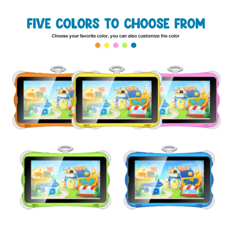 Tablet PC 7 Inch Android 2GB 16GB Dual Camera WIFI Educational Kids Tablets Tablet Kinder With Sim Card