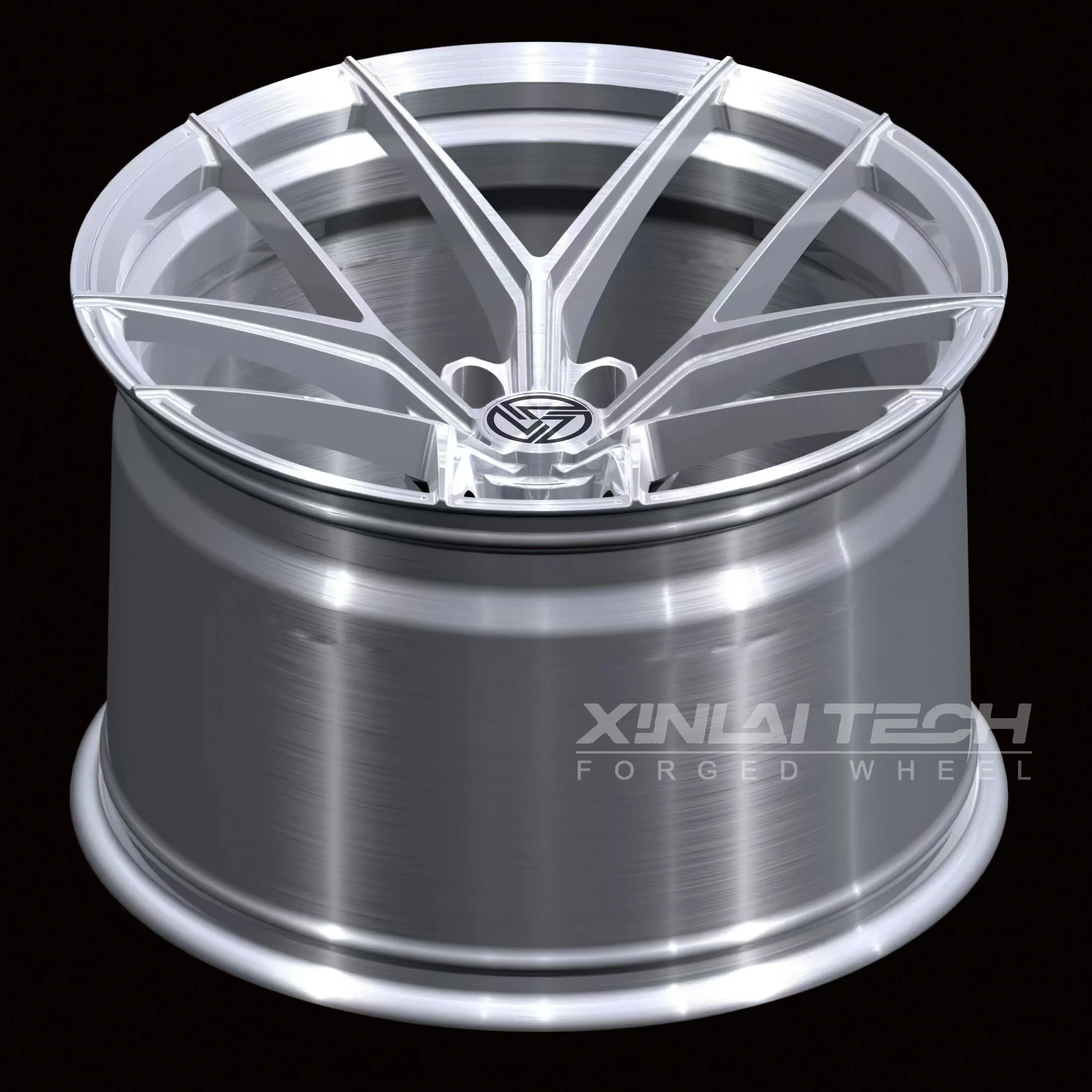 XL Brushed Silver Custom Monoblock Forged Alloy Wheel 5x114.3 5x112 5x120 Luxury Car Wheels for Mercedes-Benz BMW Audi - Image 3
