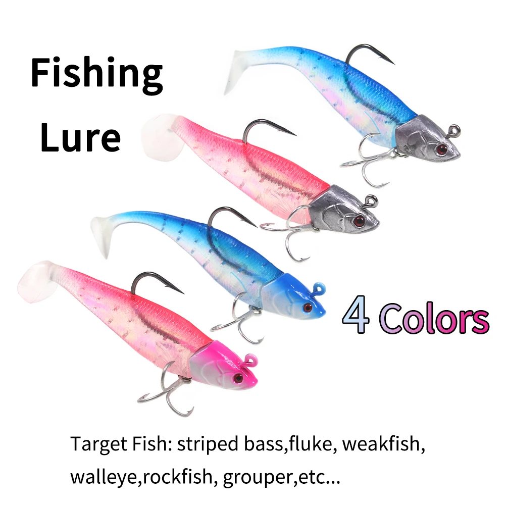 Soft Plastic Best Bait For Rockfish Striped Bass Inshore Bundle