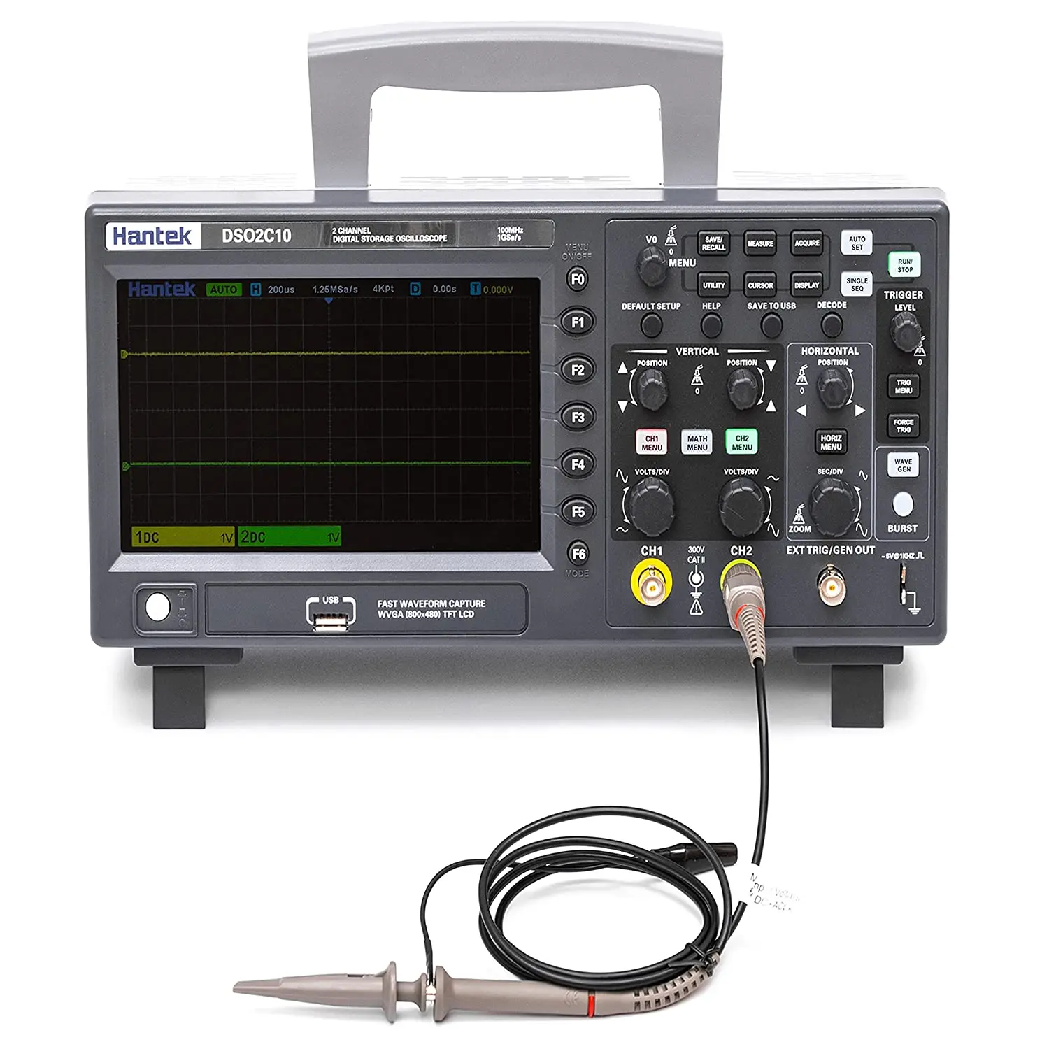 2 channel 100Mhz Digital storage Oscilloscope
