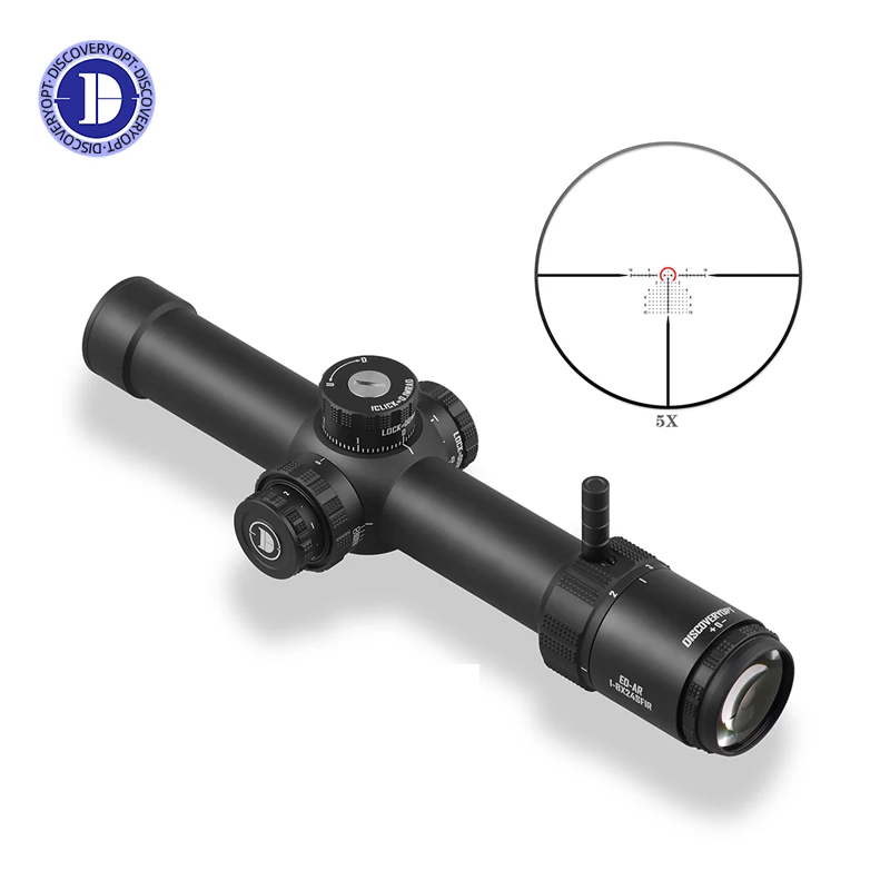 Discovery スコープ　1-4X24 Discovery Optics ED-AR 1-8x24IR FFP Tactical Scope with