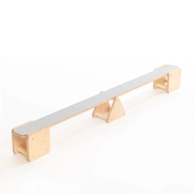 Montessori Wooden Balance And Gymnastic Beam Notpainted Balance Beam ...